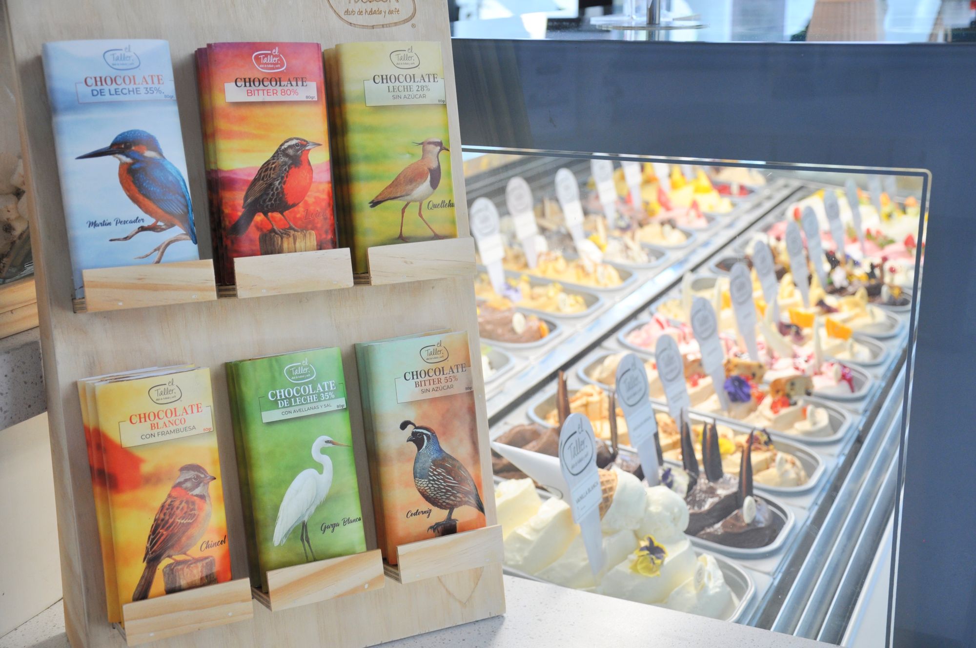 helados y chocolates para navidad